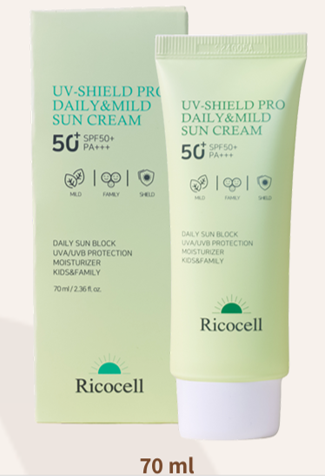 Ricocell UV-Shield Pro Daily & Mild Sun Cream